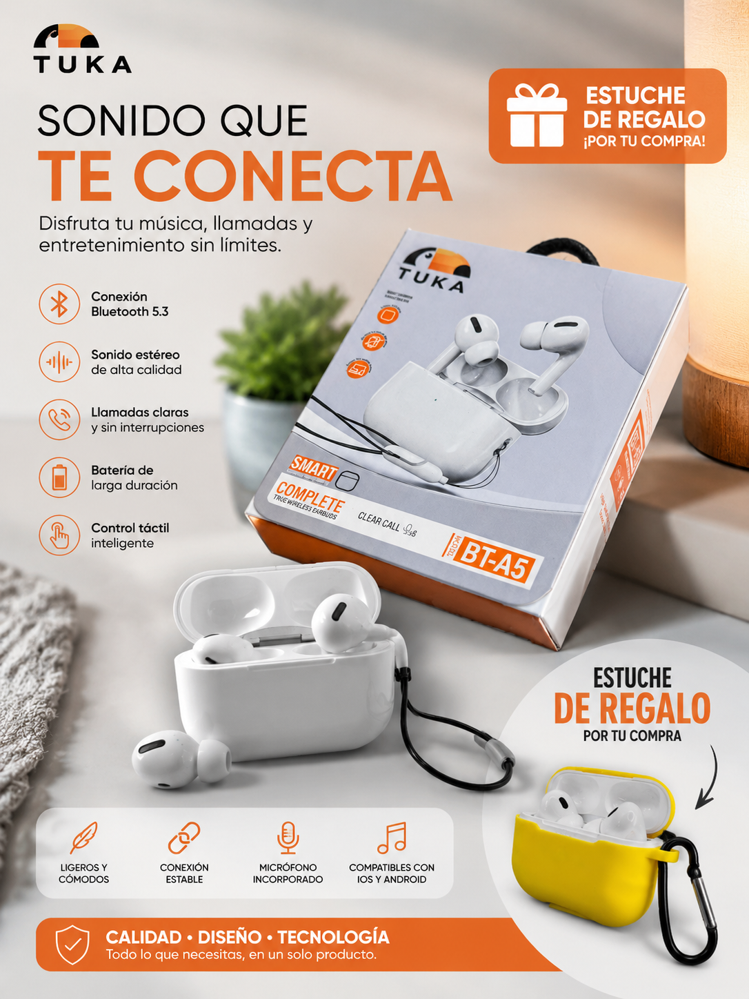 AURICULARES INALAMBRICOS MAS OBSEQUIO